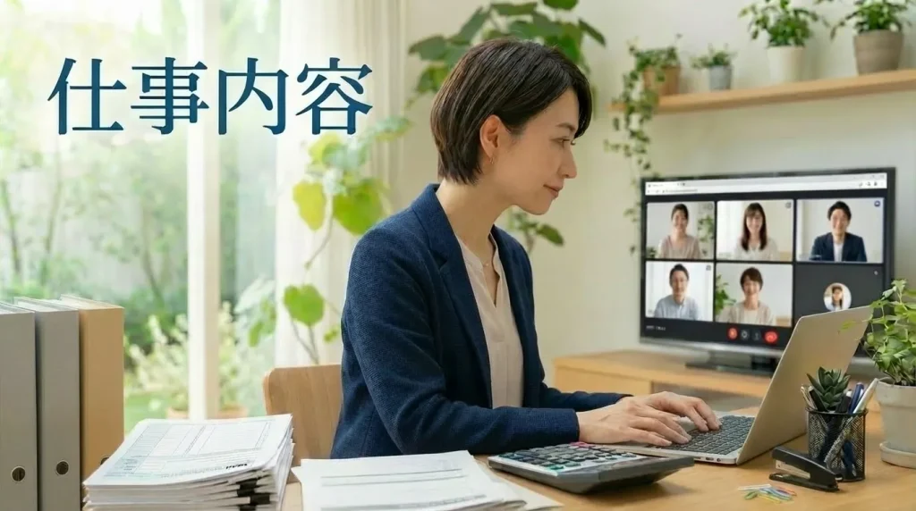 秋田税理士事務所の完全在宅求人_仕事内容